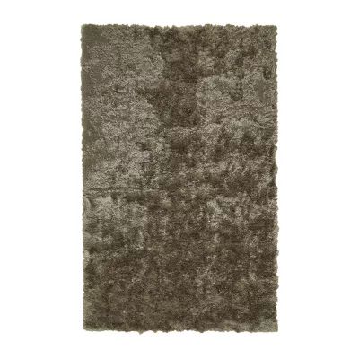 Weave And Wander Kelim Solid Shag Indoor Rectangle Area Rugs