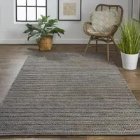 Weave And Wander Knox Solid Flatweave Indoor Rectangle Area Rugs