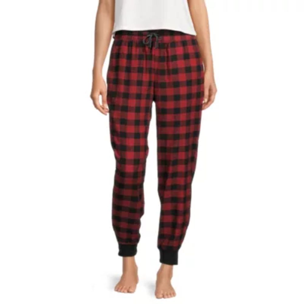 Arizona Body Womens Juniors Flannel Pajama Pants