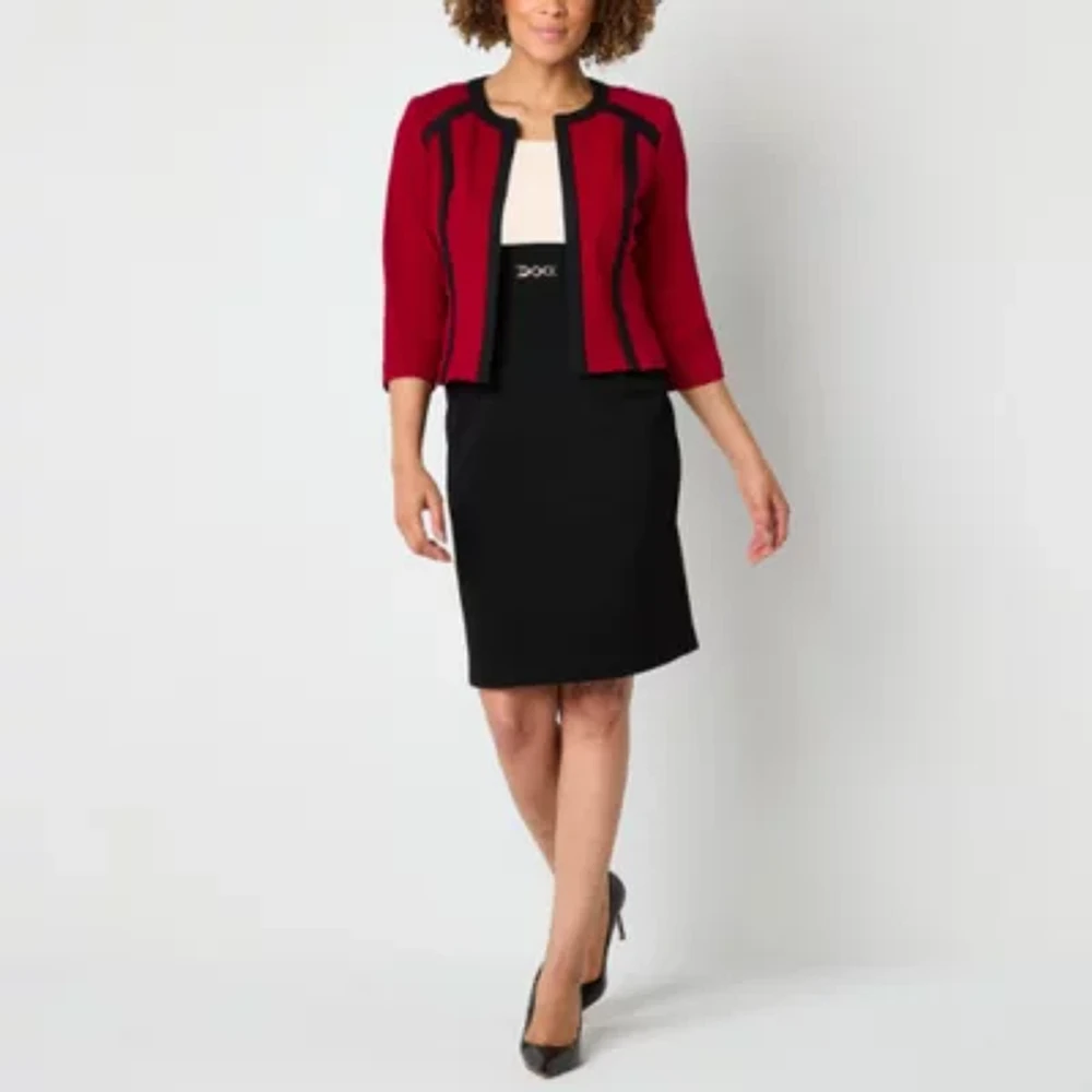 Studio 1 Womens Jacket Dress