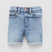 Okie Dokie Toddler & Little Girls Mid Rise Pull-On Short