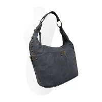 Bueno of California Studded Shoulder Bag