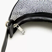 Forever 21 Glitter Saddle Shoulder Bag