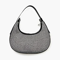 Forever 21 Glitter Saddle Shoulder Bag