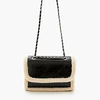 Forever 21 Fur Trim Crossbody Bag