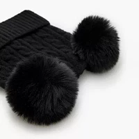 Forever 21 Double Pom Womens Beanie