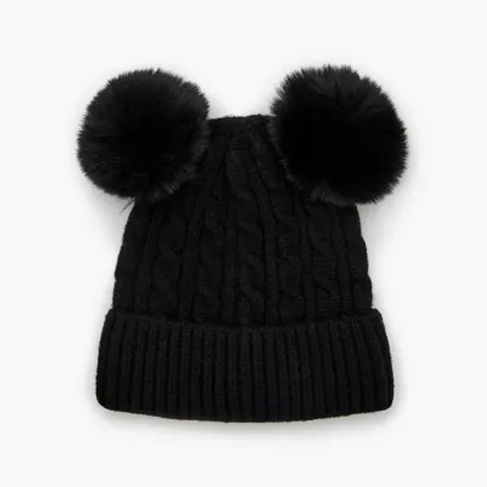 Forever 21 Double Pom Womens Beanie