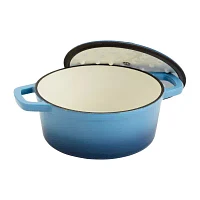 Smith & Clark Cast Iron 5-qt. Round Dutch Oven