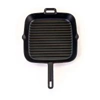 Megachef Enameled Cast Iron 10.25" Square Grill Pan