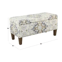 Homepop Storage Bench