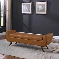 Homepop Storage Bench