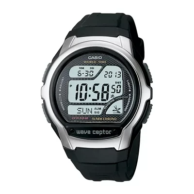 Casio Mens Digital Black Strap Watch Wv58a-1av