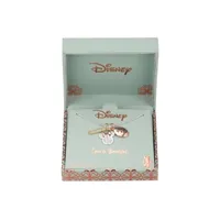 Disney Classics Crystal Pure Silver Over Brass 18 Inch Box Minnie Mouse Pendant Necklace