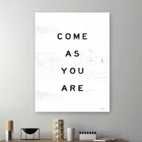 Lumaprints Come As You Are Giclee Canvas Art