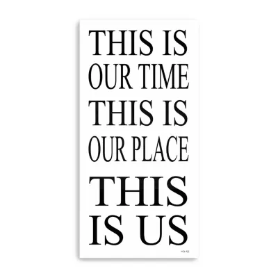 Lumaprints This Is Us  Giclee Canvas Art