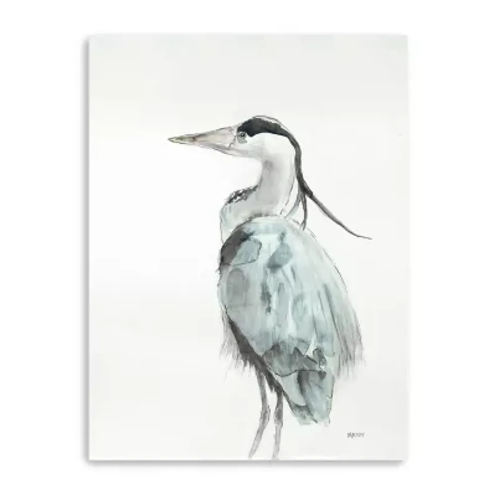 Lumaprints Blue Heron Ii Giclee Canvas Art