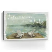 Lumaprints Lakeside Retreat I Giclee Canvas Art