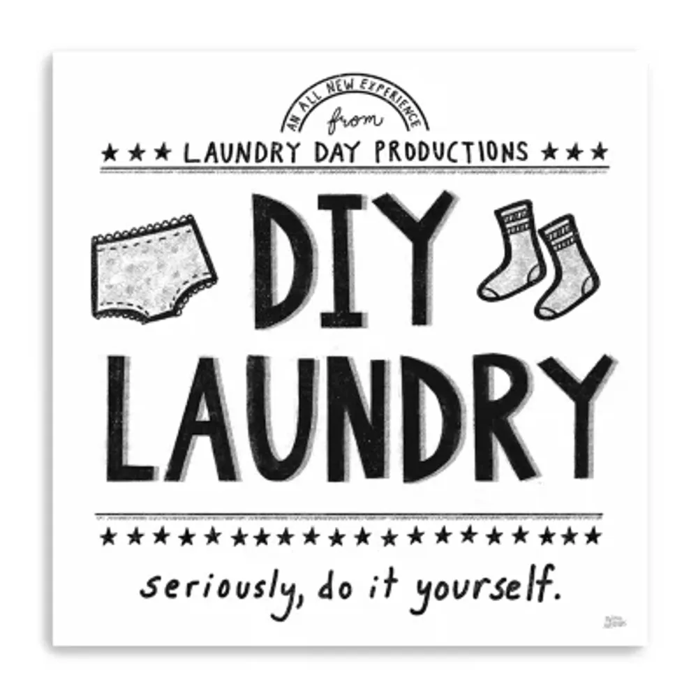 Lumaprints Diy Laundry Giclee Canvas Art