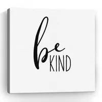 Lumaprints Be Kind Giclee Canvas Art