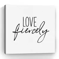 Lumaprints Love Fiercely Giclee Canvas Art