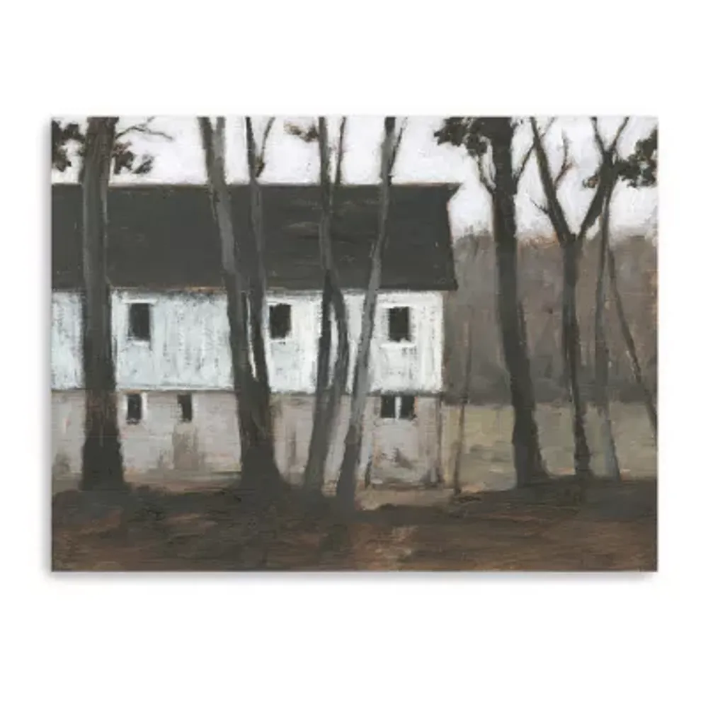 Lumaprints Autumn Barns I Giclee Canvas Art