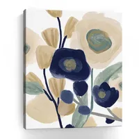 Lumaprints Blue Poppy Cascade I Giclee Canvas Art