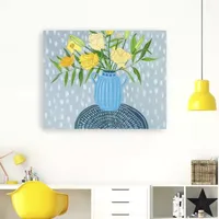 Lumaprints Flowers In Vase I Giclee Canvas Art