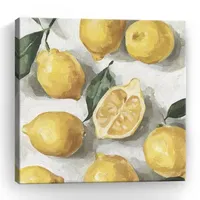 Lumaprints Fresh Lemons I Giclee Canvas Art