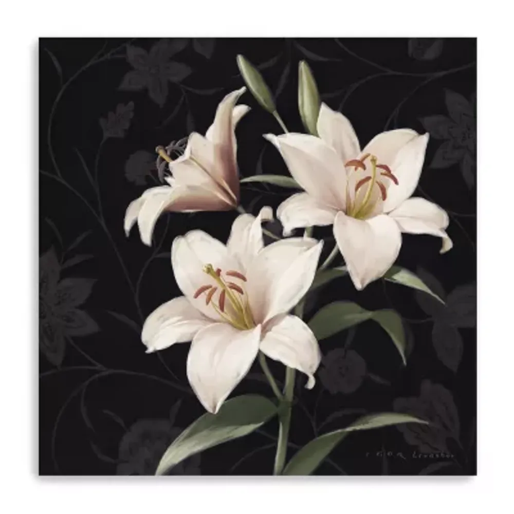 Lumaprints Lily Elegante Giclee Canvas Art