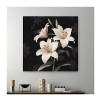 Lumaprints Lily Elegante Giclee Canvas Art