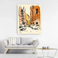 Lumaprints Euro Voyage I Giclee Canvas Art