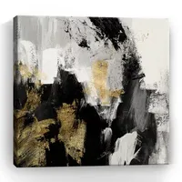 Lumaprints Neutral Gold Collage I Giclee Canvas Art