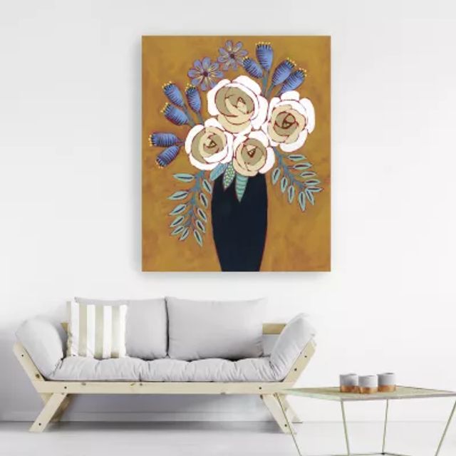 Lumaprints Neutral Blume I Giclee Canvas Art