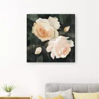 Lumaprints Soft Garden Roses I Giclee Canvas Art