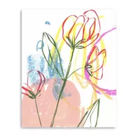 Lumaprints Tulip Formation I Giclee Canvas Art