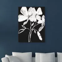 Lumaprints White Whimsical Flowers I Giclee Canvas Art