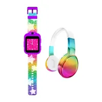 Itouch Playzoom Unisex Multicolor Smart Watch with Headphones Set 900099wh-51-G58