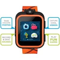 Itouch Playzoom Boys Orange Smart Watch 50018m-Opr