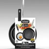 Granitestone 2 Pack Nonstick Frying Pans - 9.5'' & 5.5''