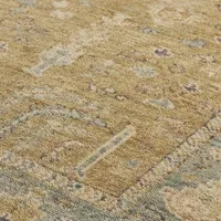Weave And Wander Irie Floral Hand Knotted Indoor Rectangle Accent Rugs