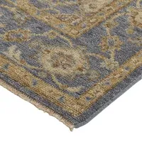 Weave And Wander Irie Floral Hand Knotted Indoor Rectangle Accent Rugs