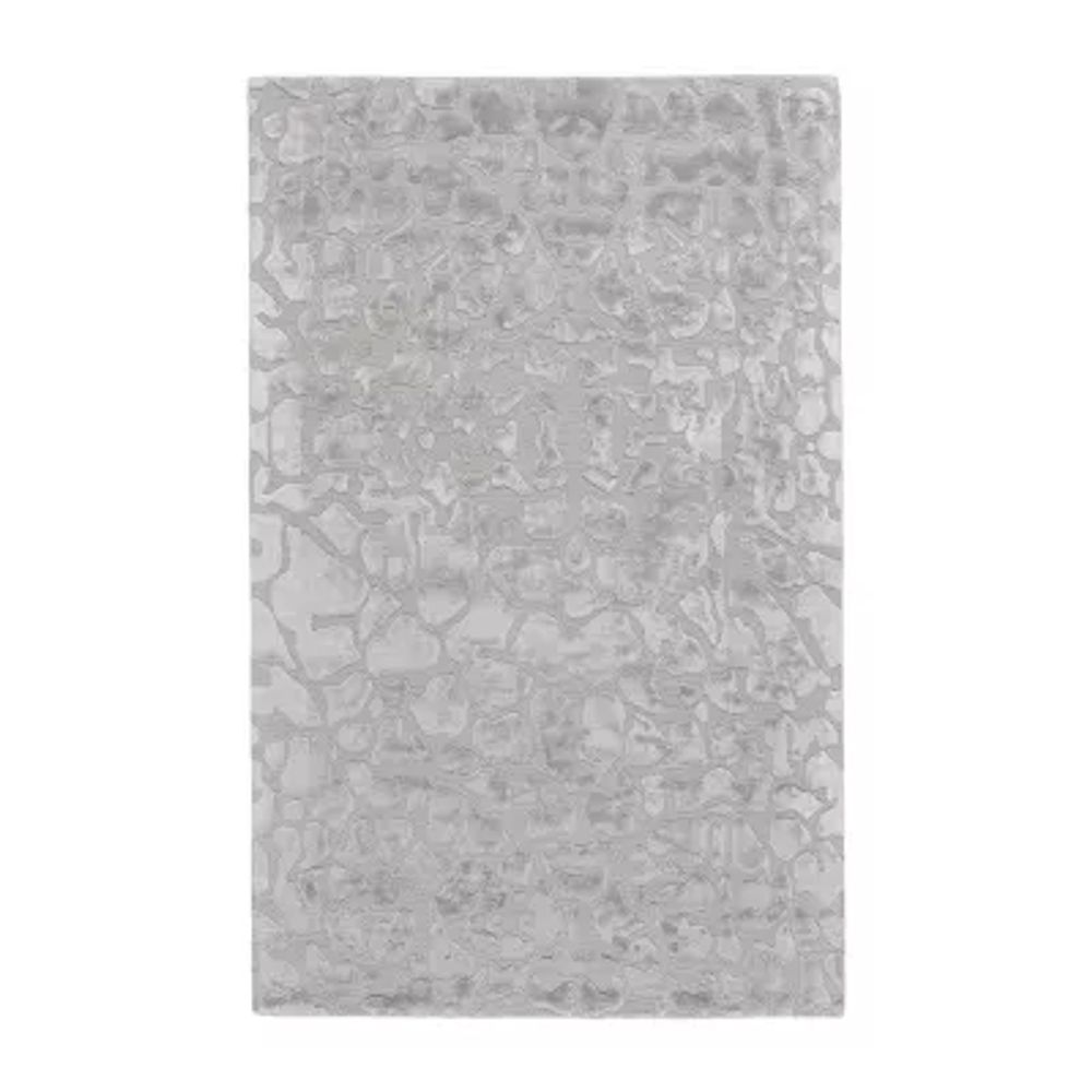 Weave And Wander Malawi Abstract Hand Tufted Indoor Rectangle Area Rug
