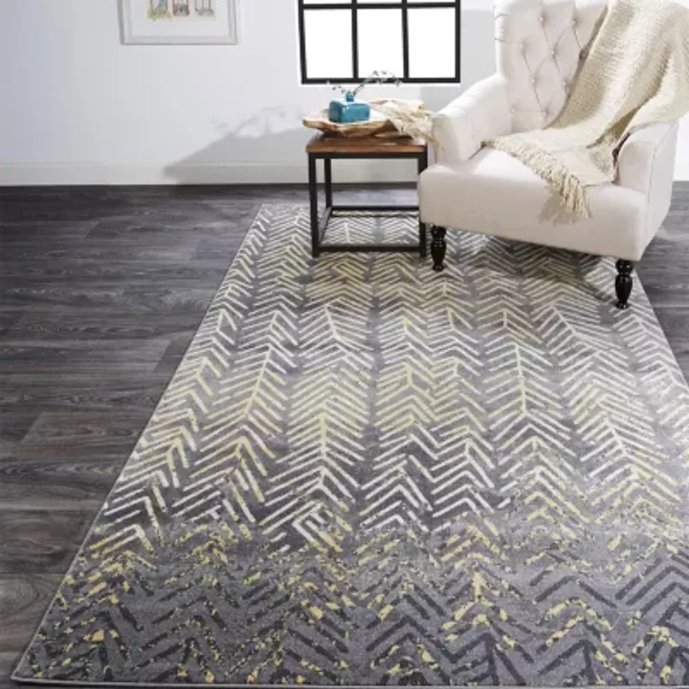 Weave And Wander Milania Abstract Indoor Rectangular Area Rug