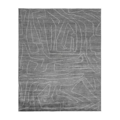 Weave And Wander Miska Abstract Flatweave Indoor Rectangle Accent Rug