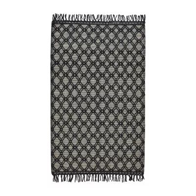 Weave And Wander Lavinda Geometric Flatweave Indoor Rectangle Accent Rugs