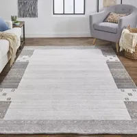 Weave And Wander Yurie Solid Hand Knotted Indoor Rectangle Area Rugs