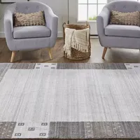 Weave And Wander Yurie Solid Hand Knotted Indoor Rectangle Area Rugs