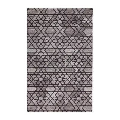 Weave And Wander Palatez Geometric Hand Tufted Indoor Rectangle Accent Rugs