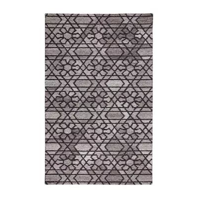 Weave And Wander Palatez Geometric Hand Tufted Indoor Rectangle Area Rugs