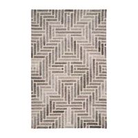 Weave And Wander Palatez Geometric Hand Tufted Indoor Rectangle Area Rugs